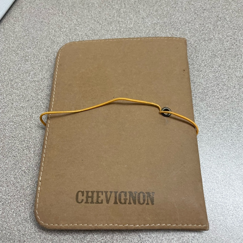 Chevignon Notebook Tablet Style Wallet with Clasp Floral Design Western Wear